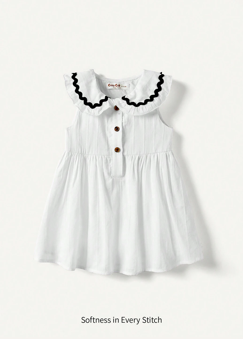 Молочное платье SHEIN (331624070)