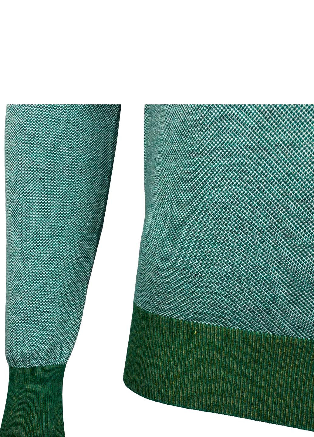 Зелений демісезонний чоловічий светр пуловер пуловер State of Art