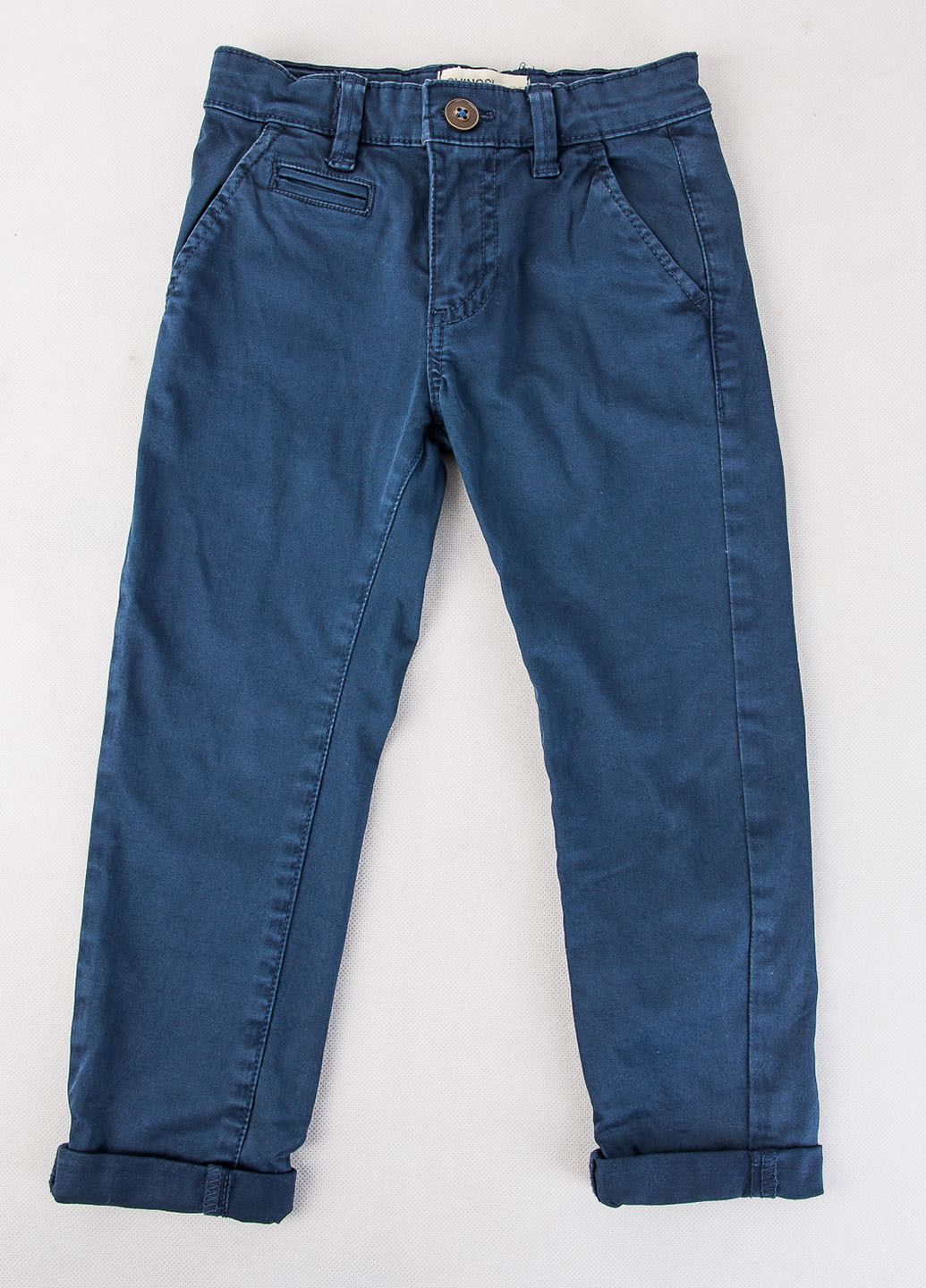 Синие кэжуал демисезонные брюки прямые OVS