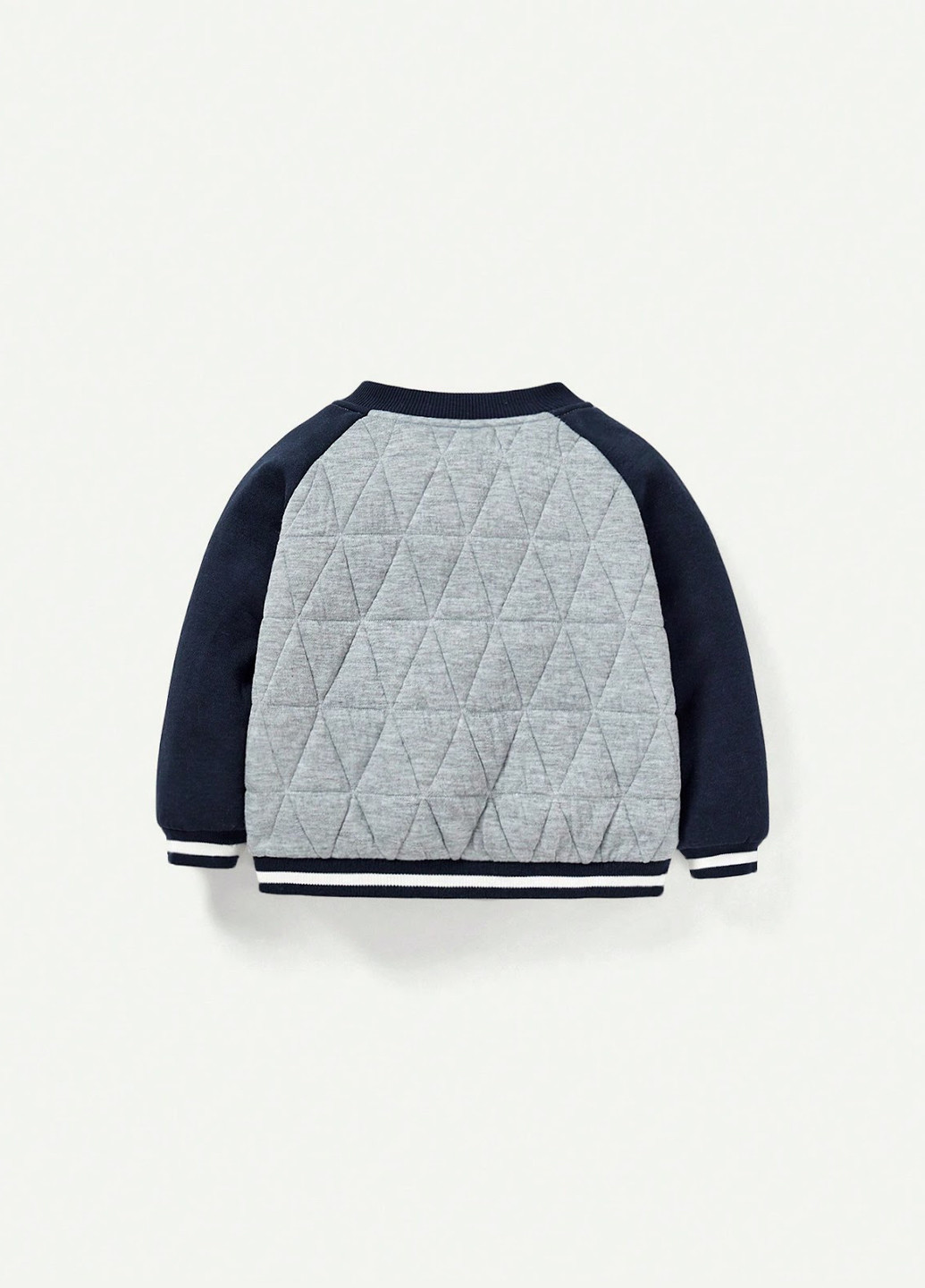 Бомбер SHEIN бейсбольний на кнопках (327827891)