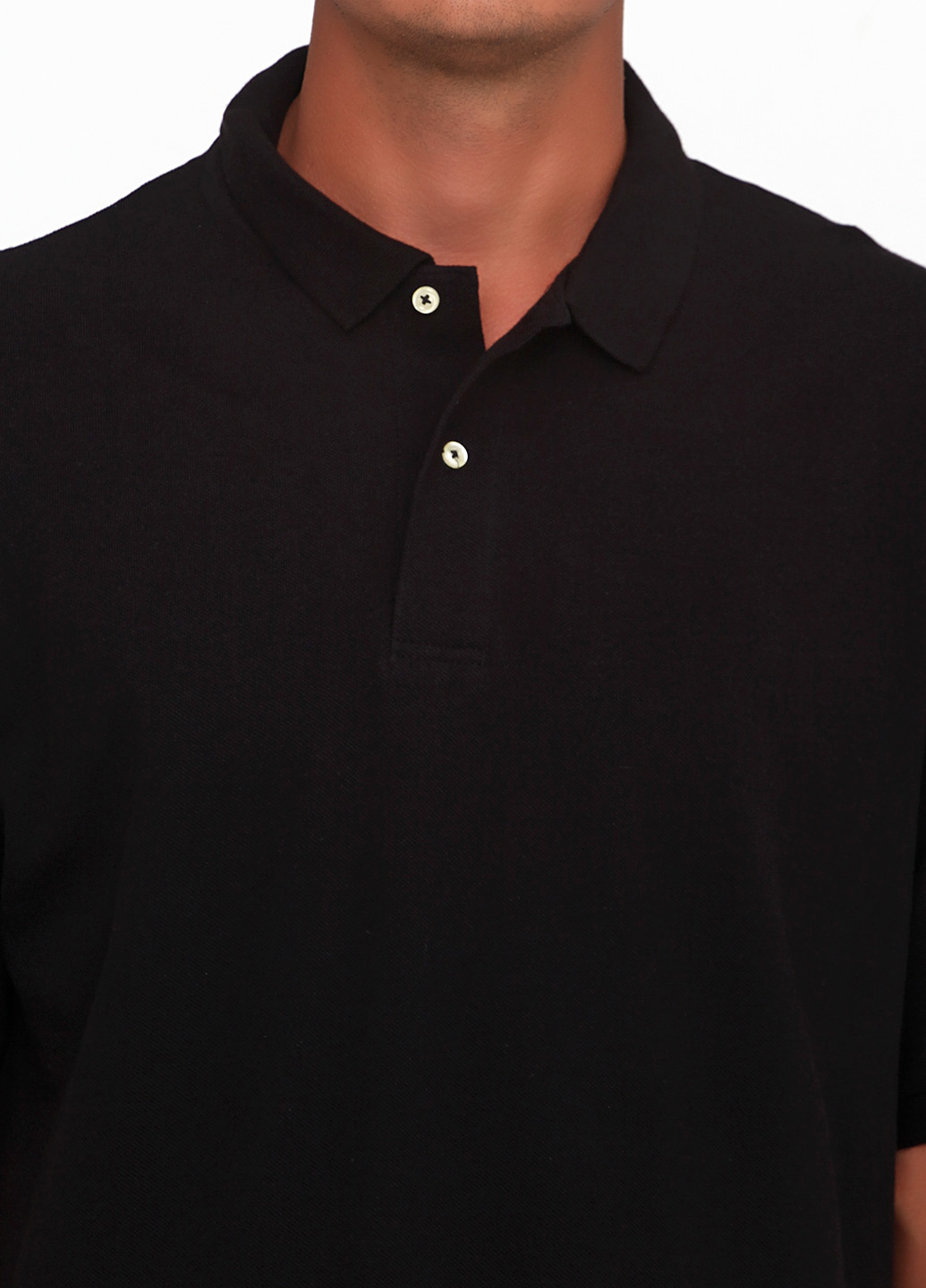Черная футболка-поло для мужчин Outer Banks с надписью