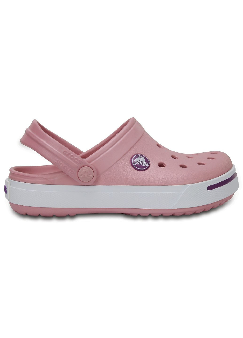 Розовые детские сабо Crocs
