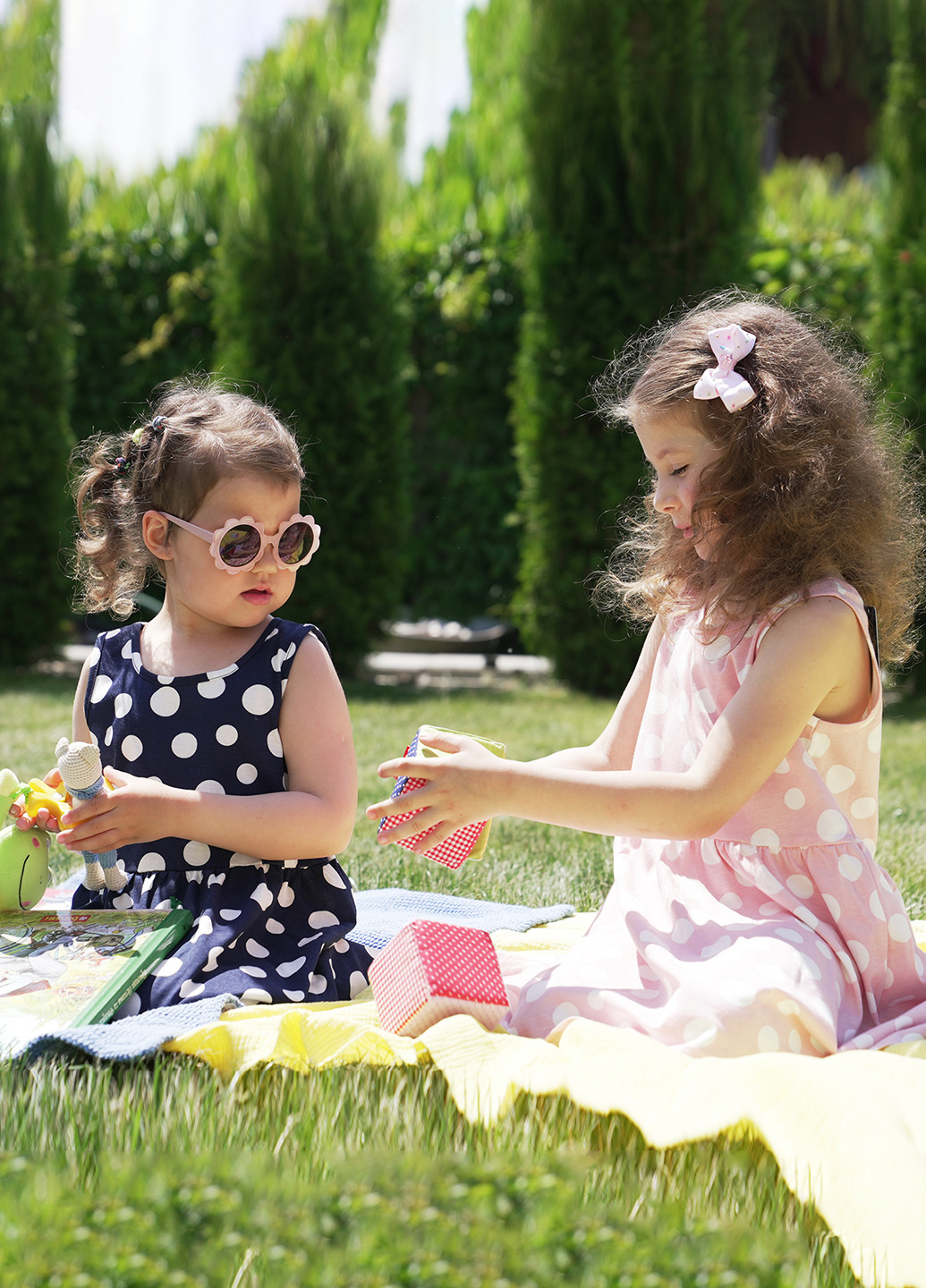 Летний сарафан KRAKO в горошек