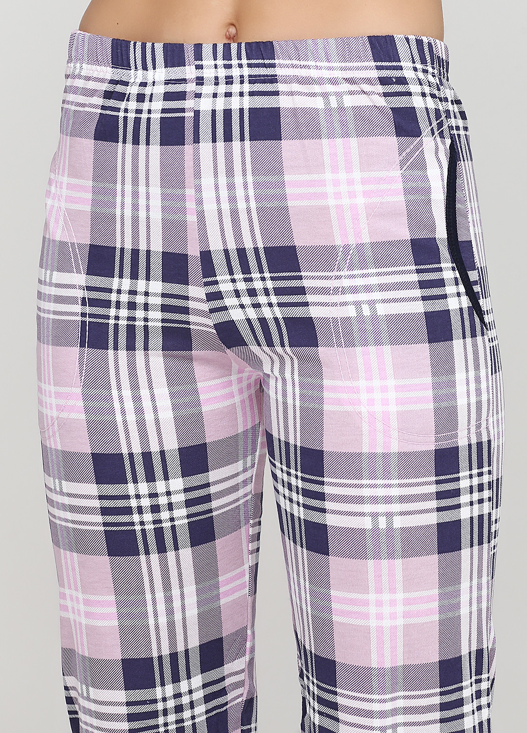 Сиреневая всесезон пижама (рубашка, брюки, повязка) рубашка + брюки Pijamoni
