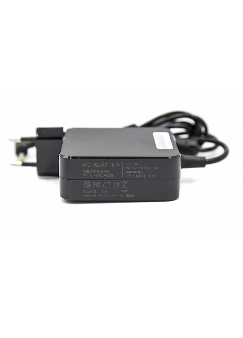 Блок живлення до силового агрегату Lenovo 220V ноутбук, 20V 65W 3.25A (4.0 * 1.7) Wall Mount (WM-IB65H4017) PowerPlant LENOVO 220V, 20V 65W 3.25A (4.0*1.7) wall mount (250054479)