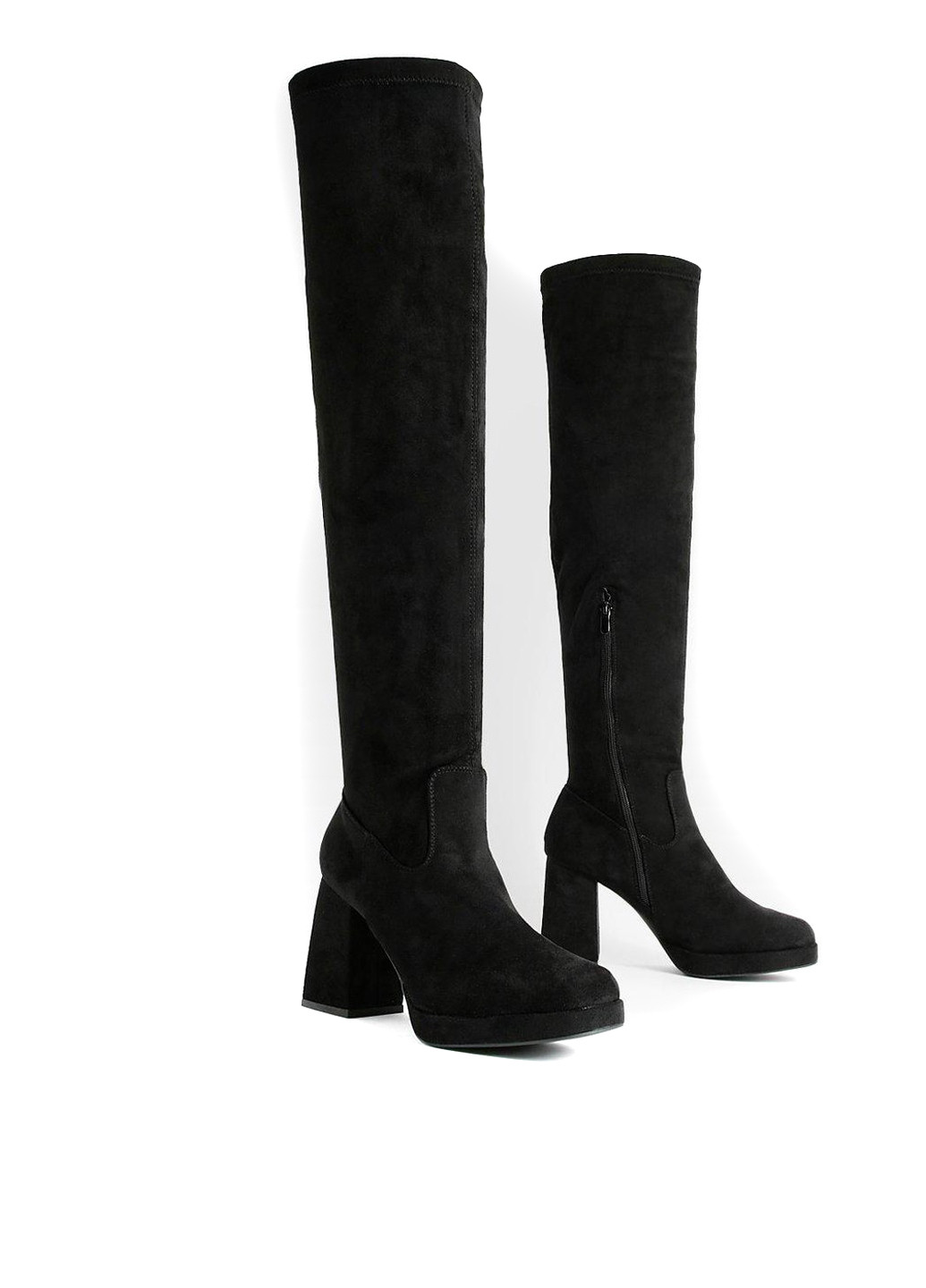 Осенние сапоги ботфорты Boohoo