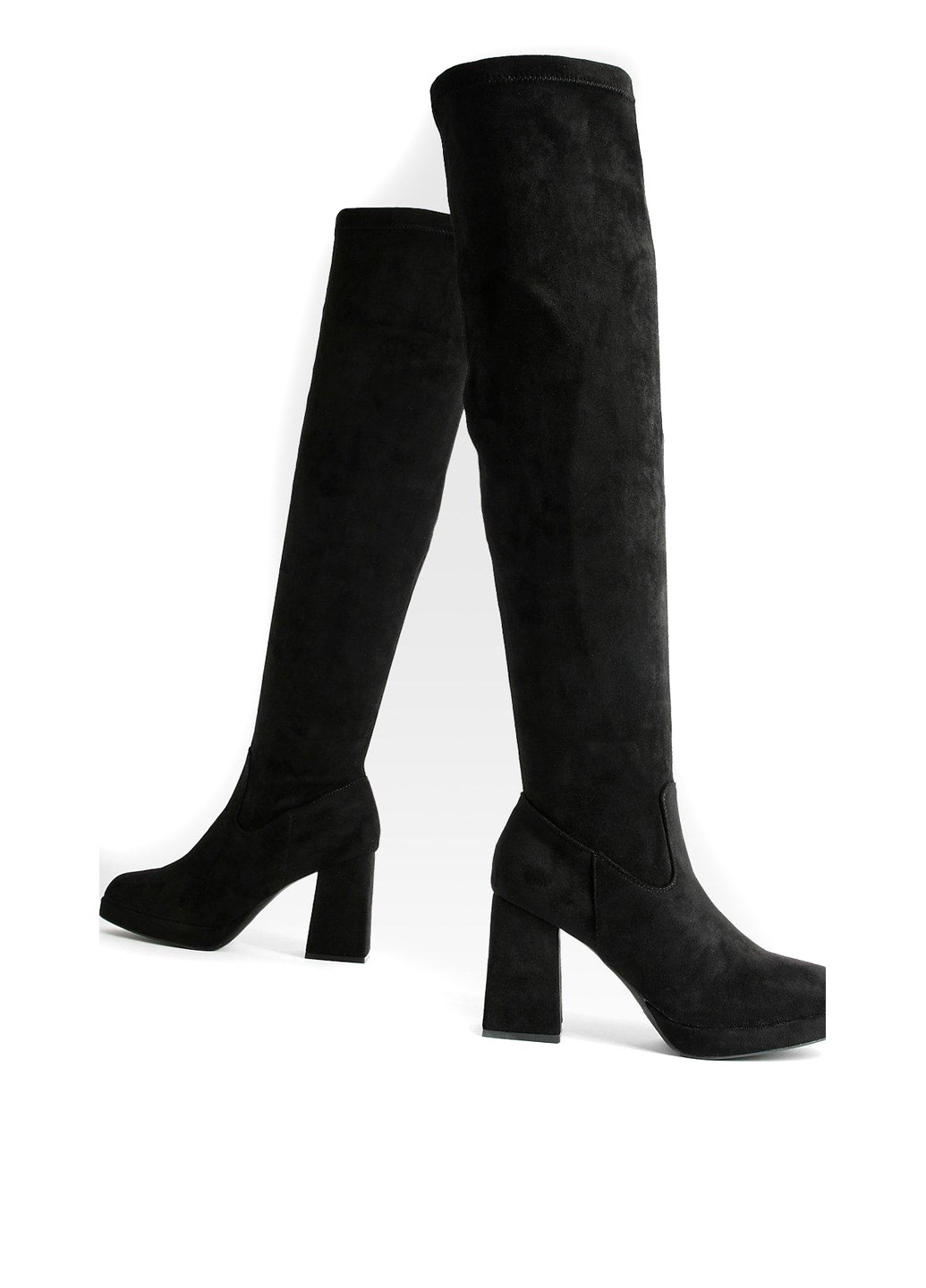 Осенние сапоги ботфорты Boohoo