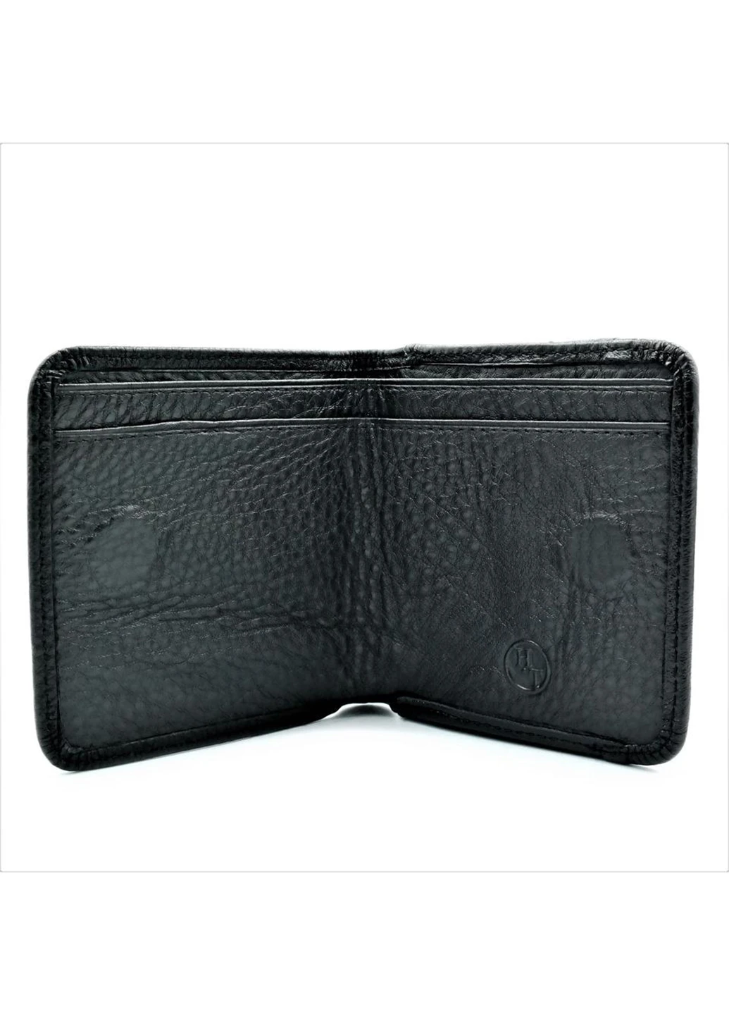 Мужской кожаный кошелек 9х9,5х2 см H.T.Leather (255709855)