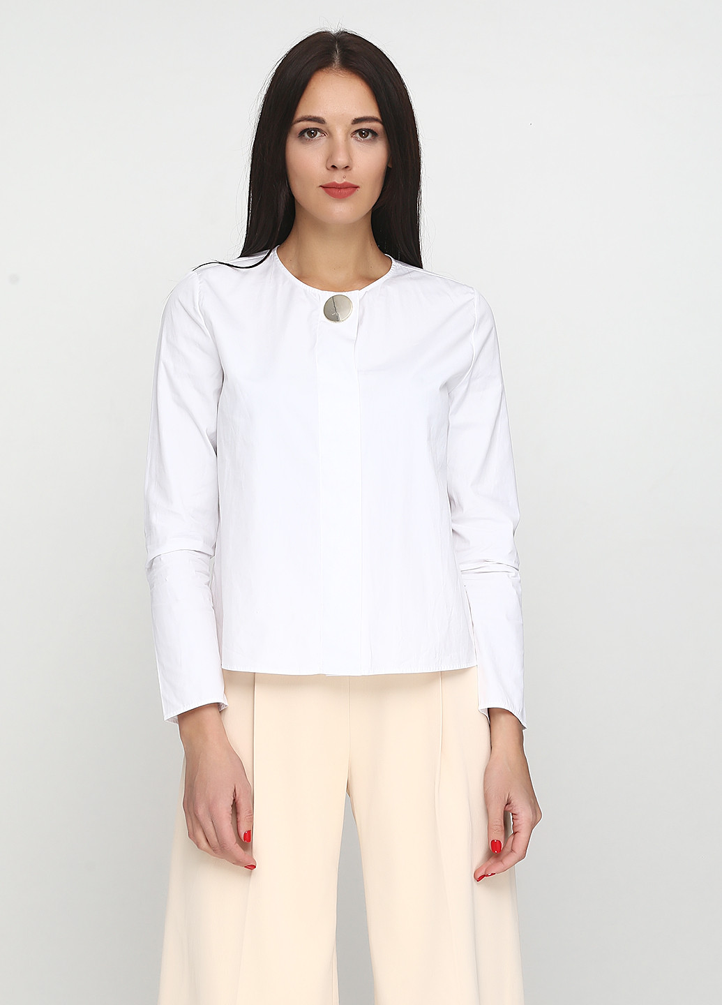 Біла демісезонна блуза Uterque