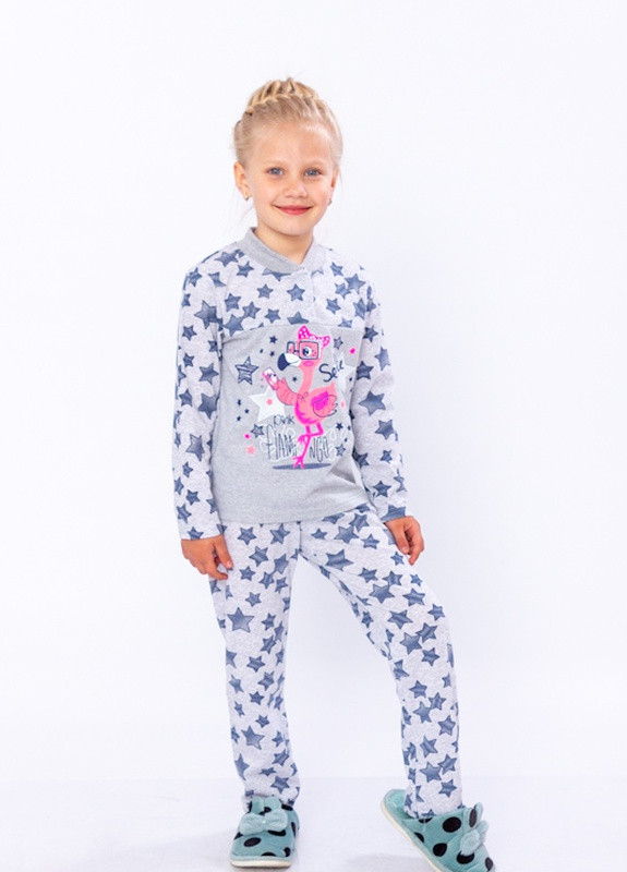 Серая всесезон пижама зайка Носи своє