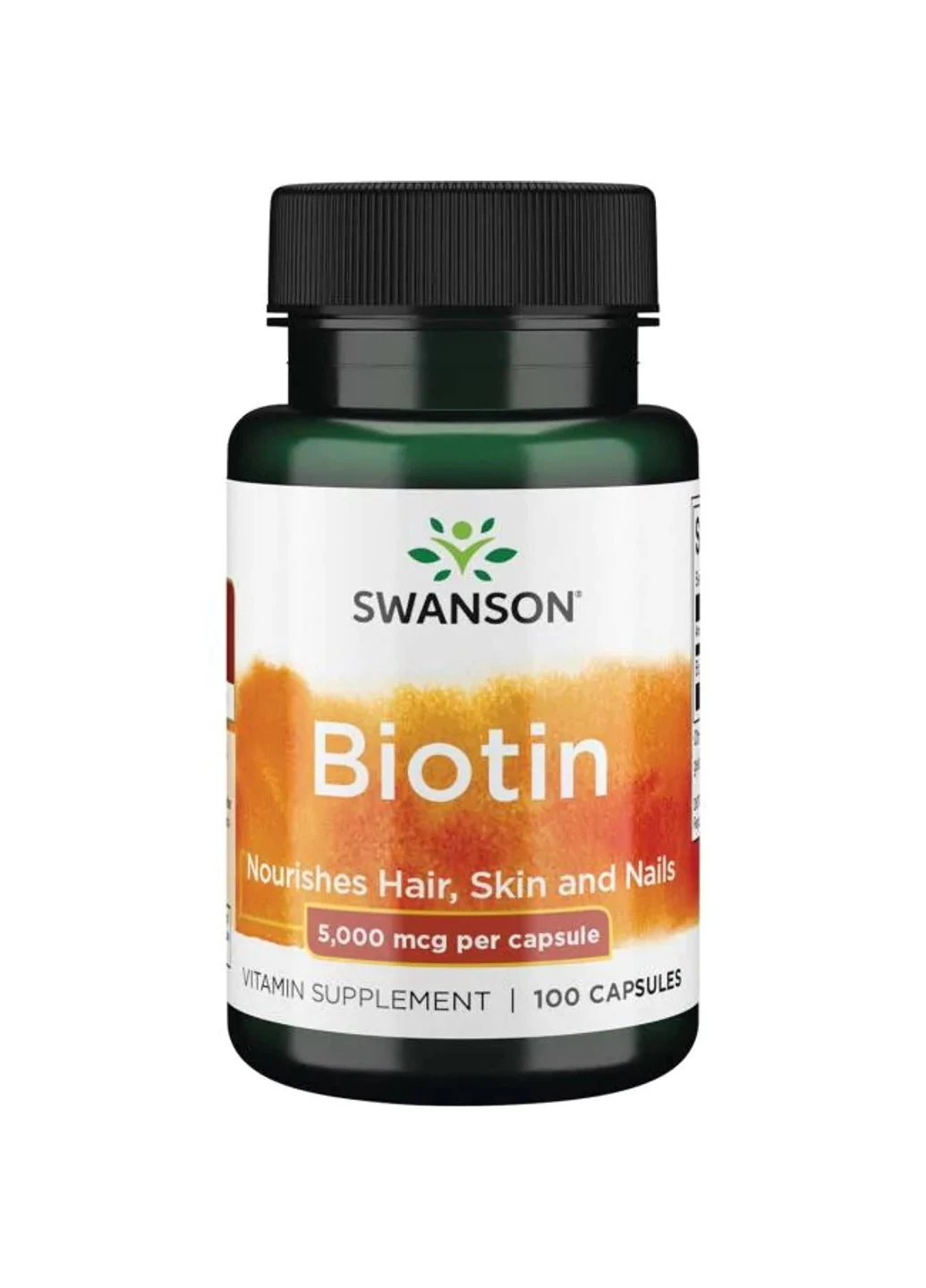 Біотин Biotin High Potency 10000 mcg 60 капсул Swanson (255408137)