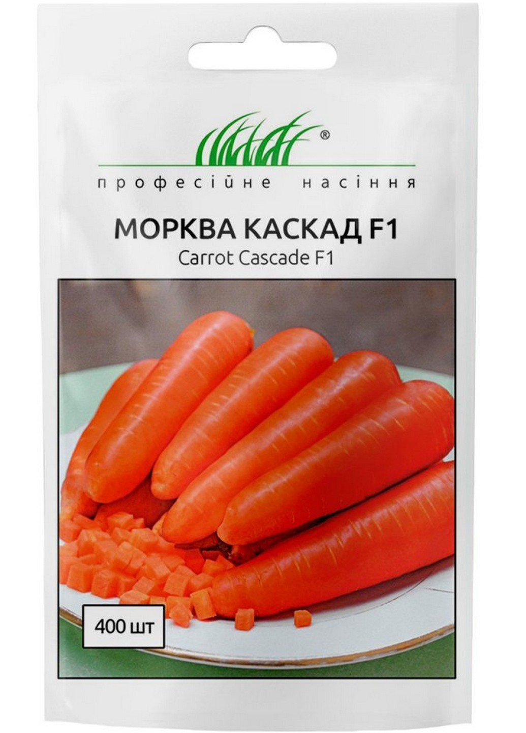 Семена Морковь Каскад F1 400 шт Професійне насіння (216036267)