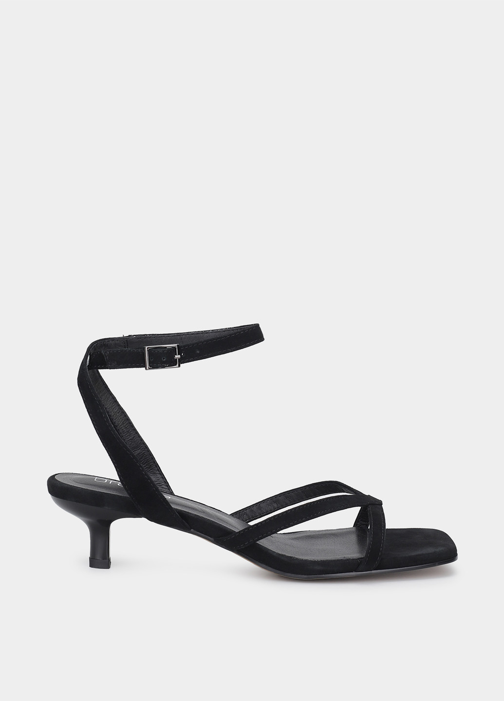 Черные босоножки Braska с ремешком
