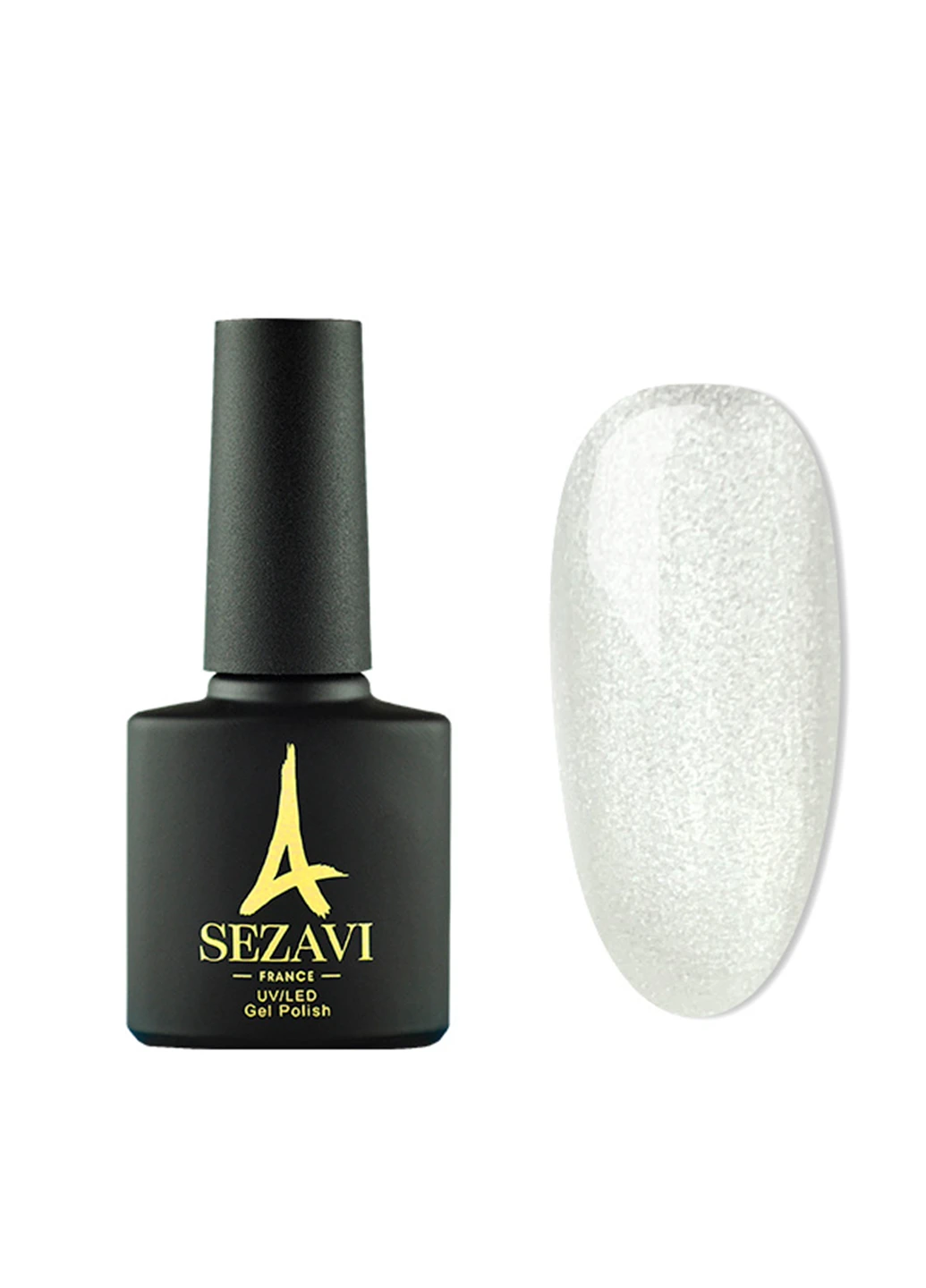 ГЕЛЬ-ЛАК Haute Couture №HC10 (білий перламутр), 8мл SEZAVI (215312968)