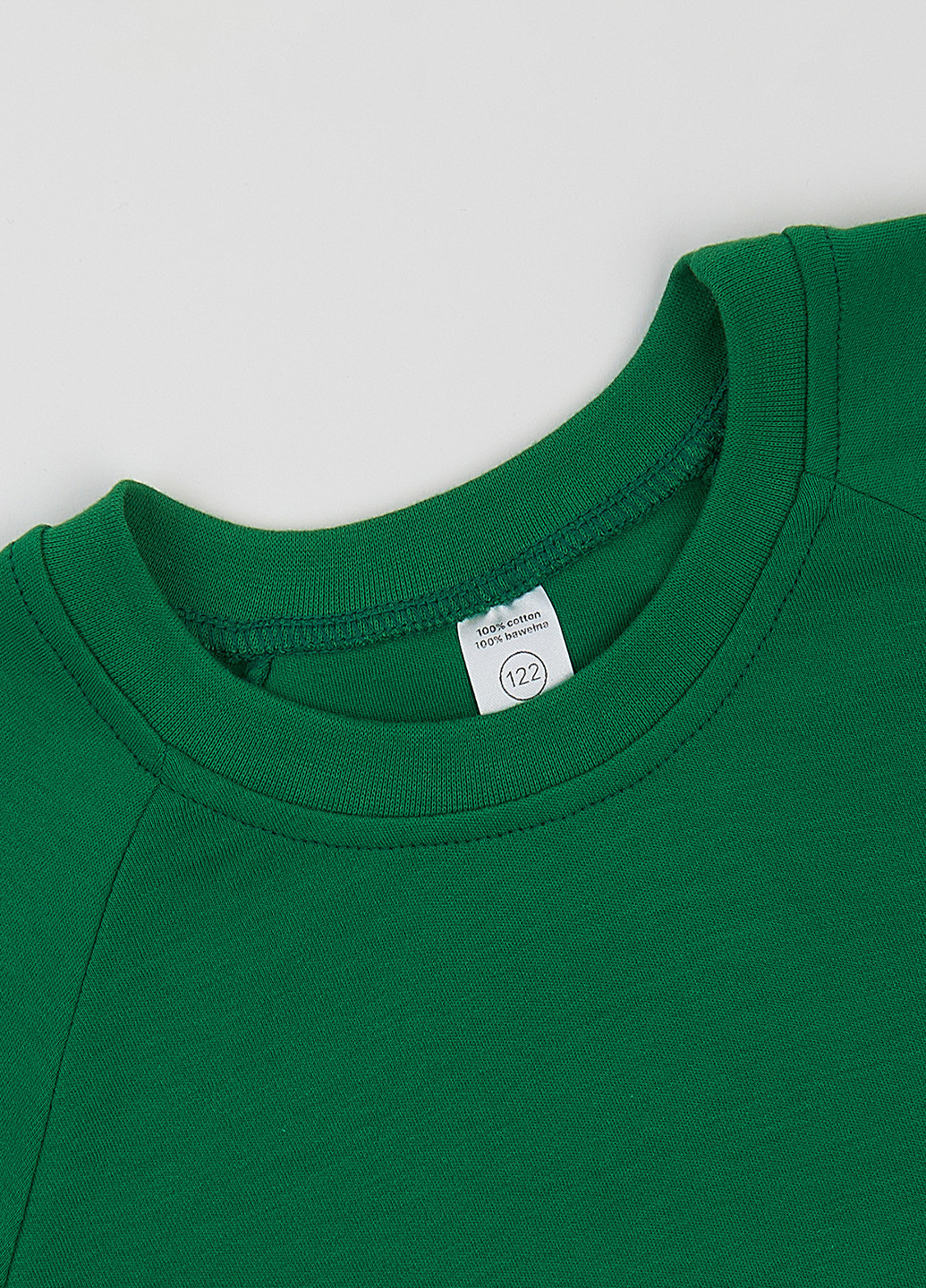 Зеленый свитшот Garnamama персонажи без декора (369145603)