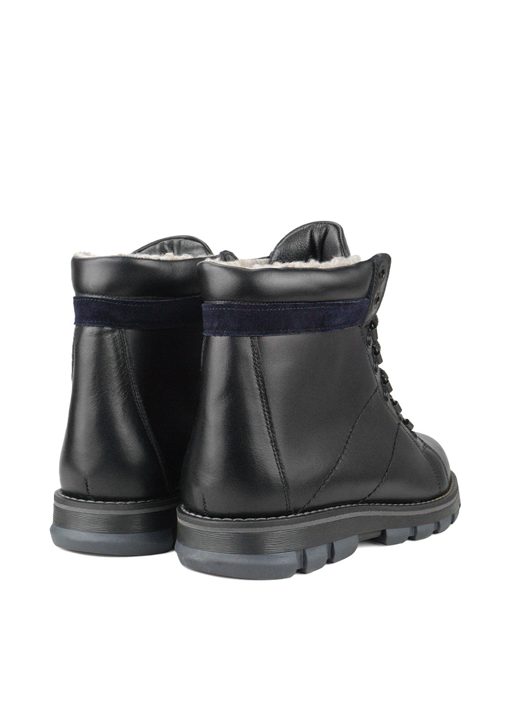 Черные зимние ботинки Swallow