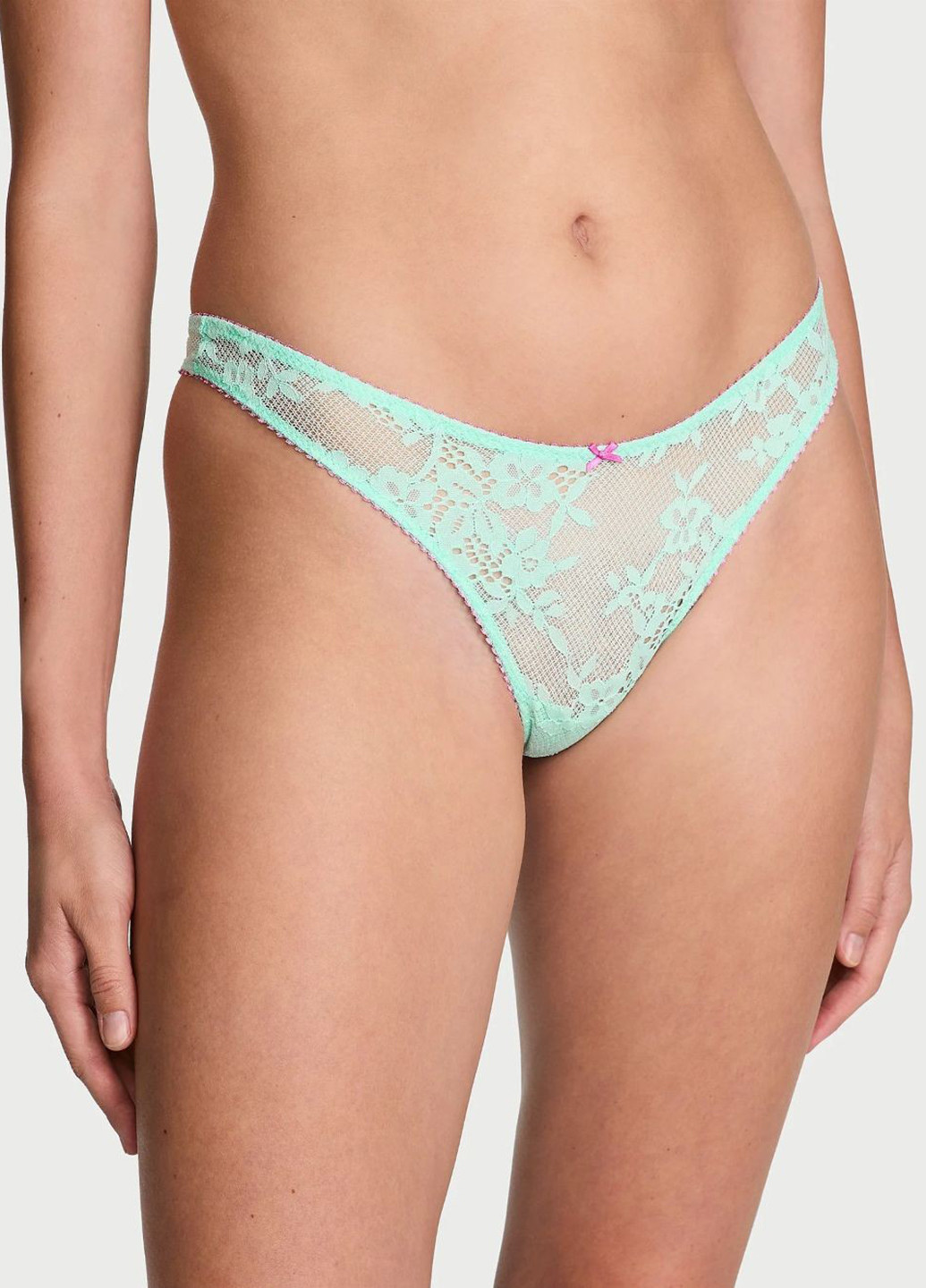 Бирюзовый демисезонный комплект (бюстгальтер, трусики) Victoria's Secret