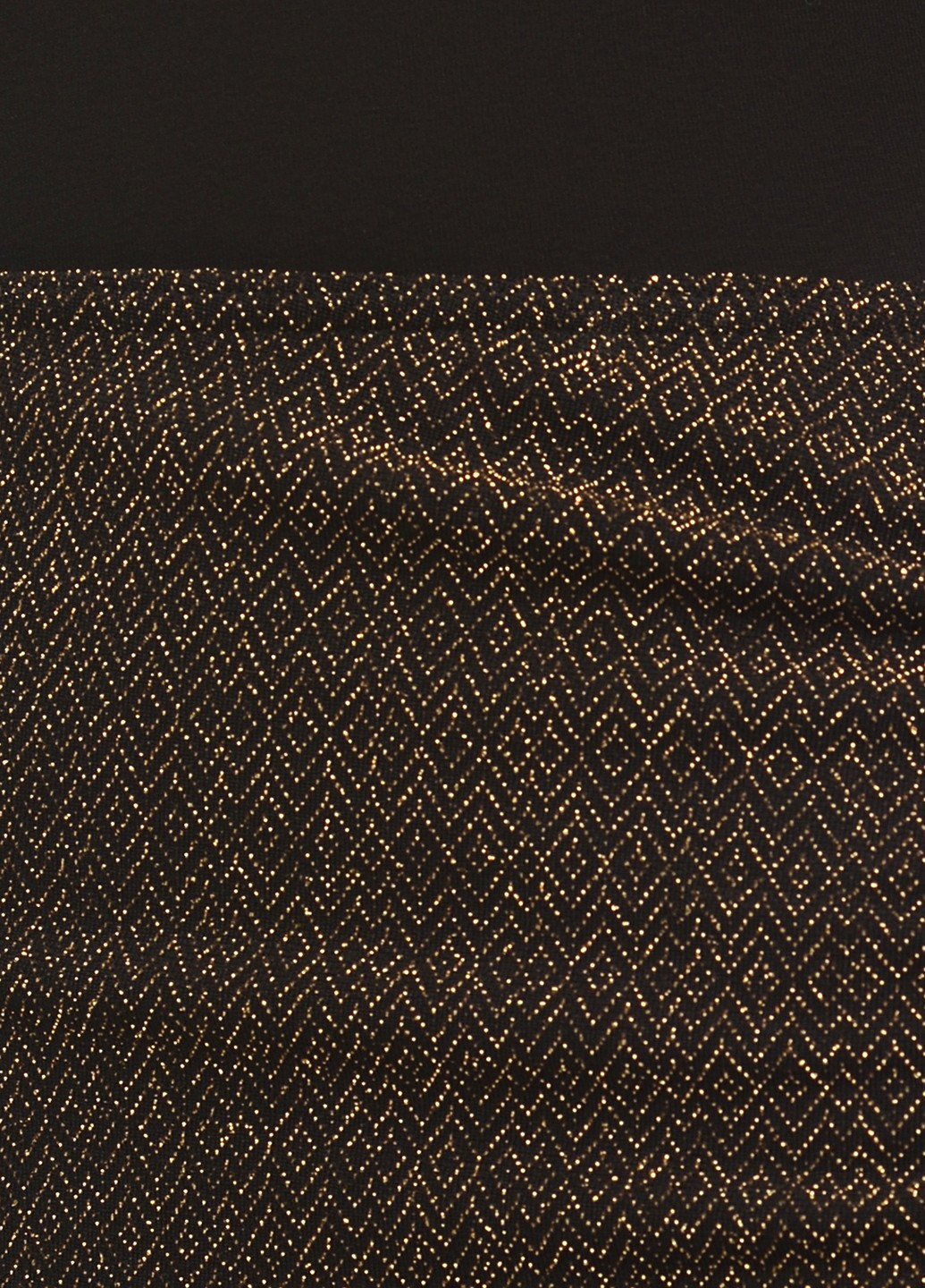 Черная кэжуал однотонная юбка Kiabi