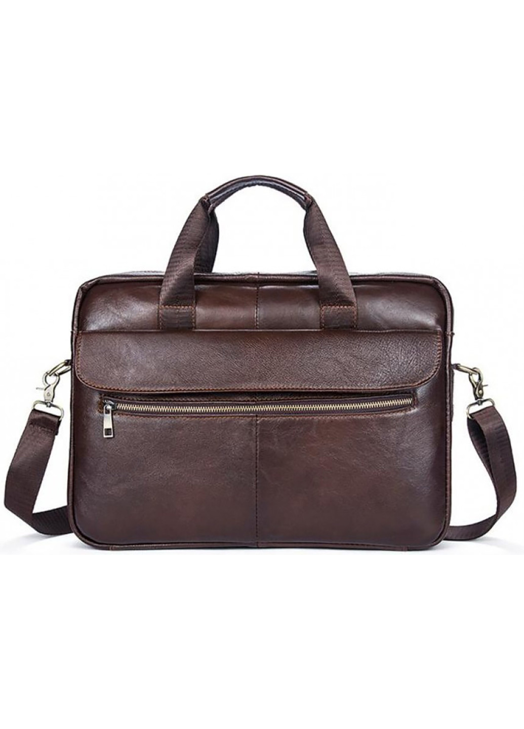 Чоловіча шкіряна сумка 40х28х7 см Vintage (252128681)