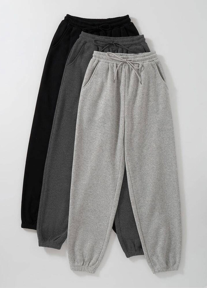 Черные кэжуал демисезонные брюки Moni&co