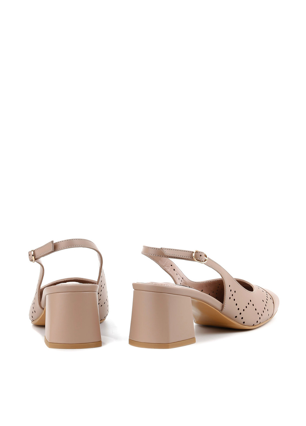 Le'BERDES Туфли слингбеки темно-бежевый з натуральная кожа, украина — лето (360795531)