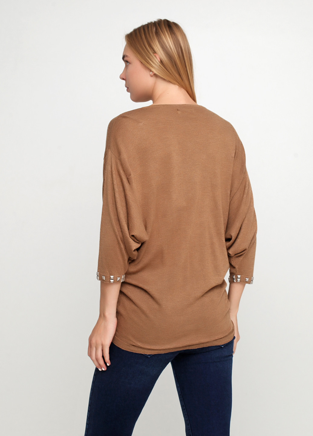 Коричневый демисезонный пуловер пуловер Pieszak