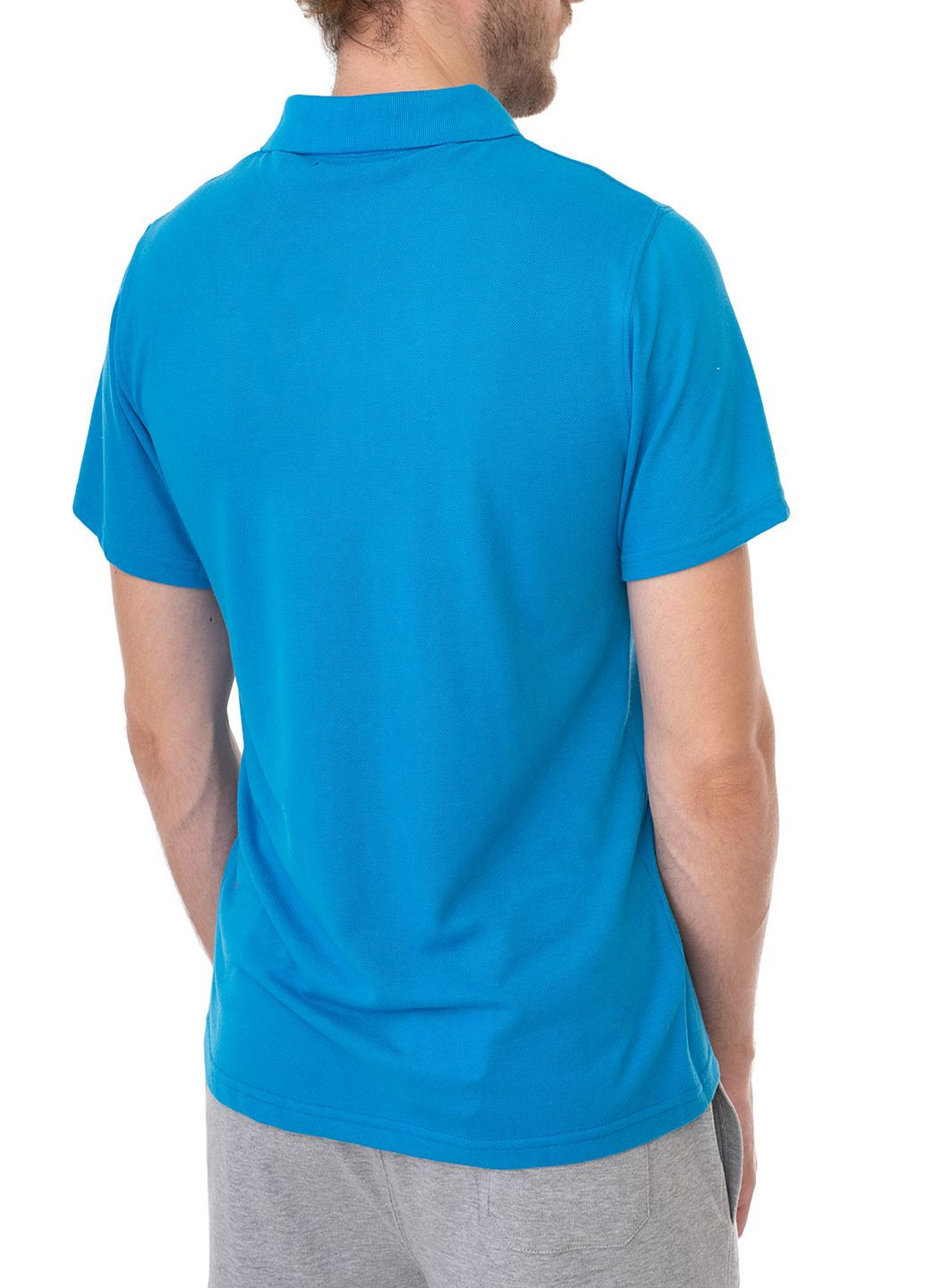 Синяя футболка-поло для мужчин E-Bound
