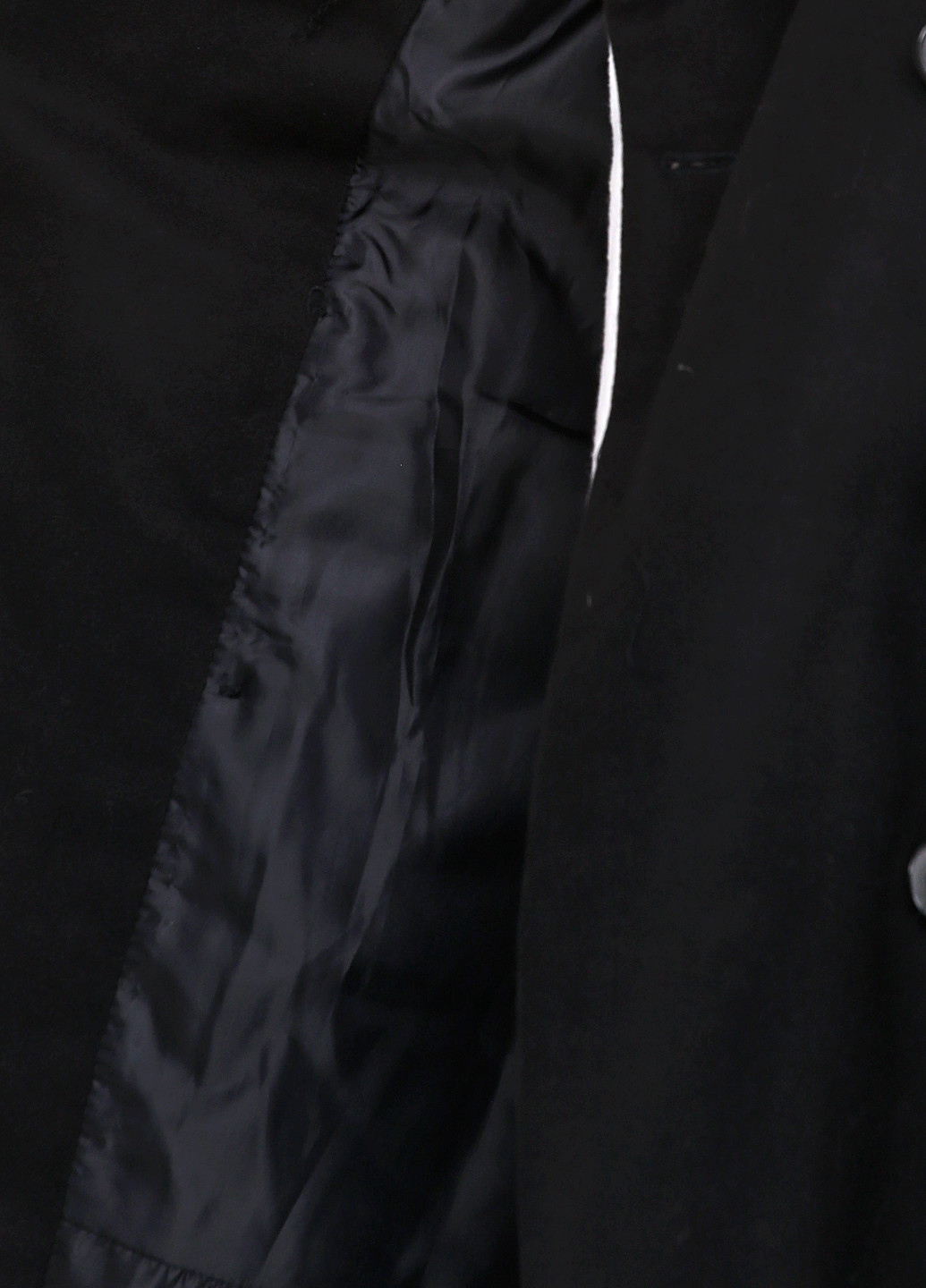 Черное демисезонное Пальто Femme Frive