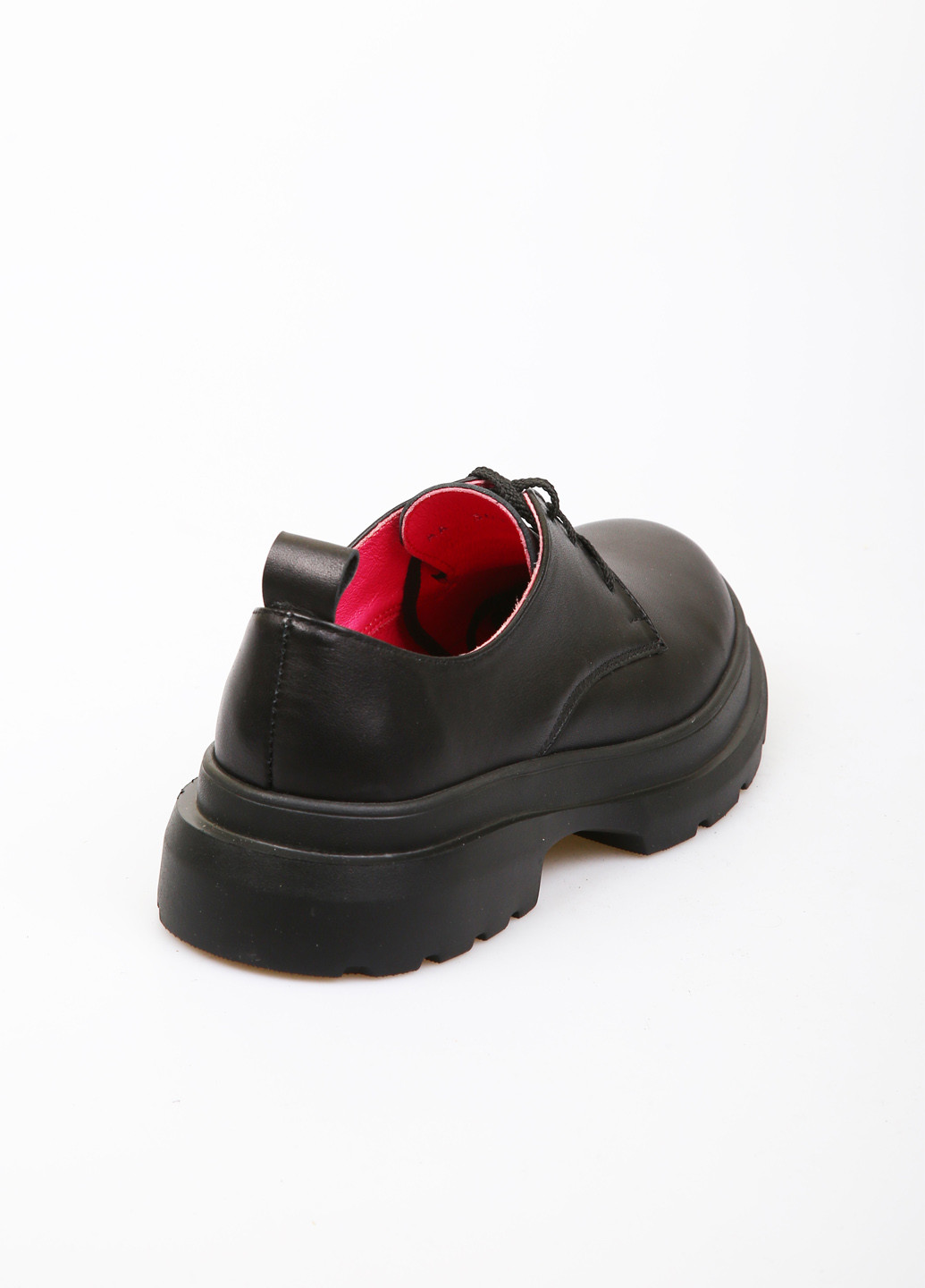 AURA Туфли дерби черный з натуральная кожа, украина — демисезон (370635464)