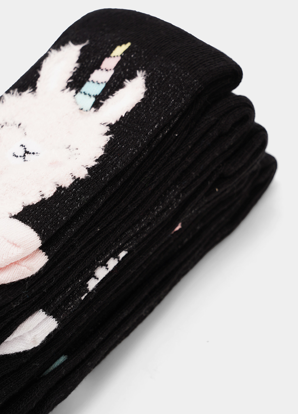 Чёрные носки (5 пар) C&A рисунки (334008561)