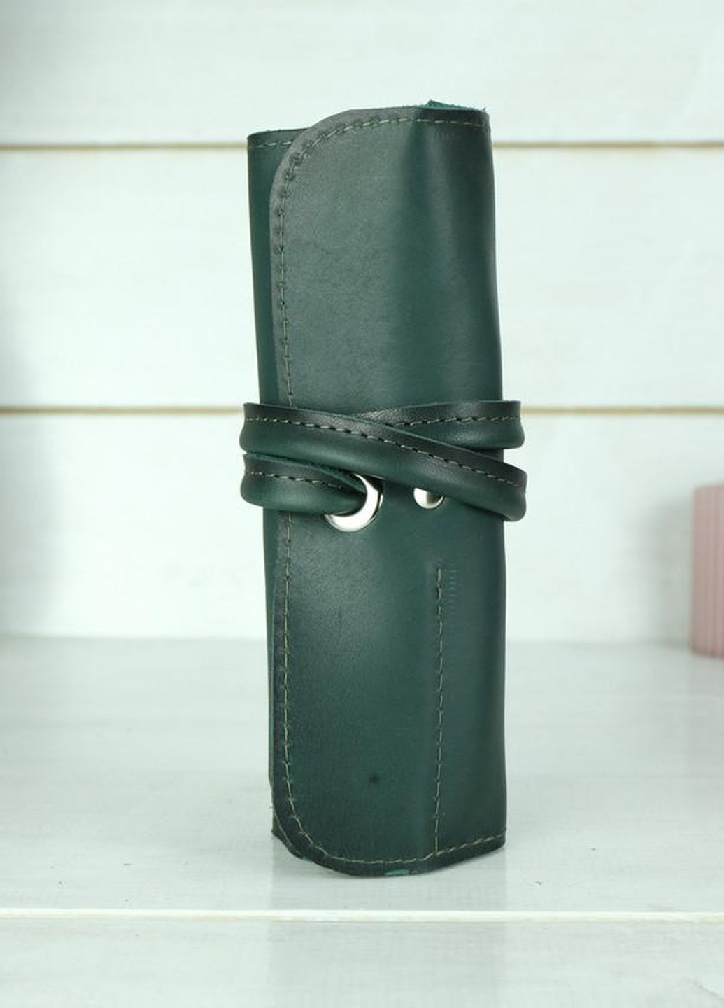 Кожаный пенал "Скрутка на 6 кармана" Berty (253861212)