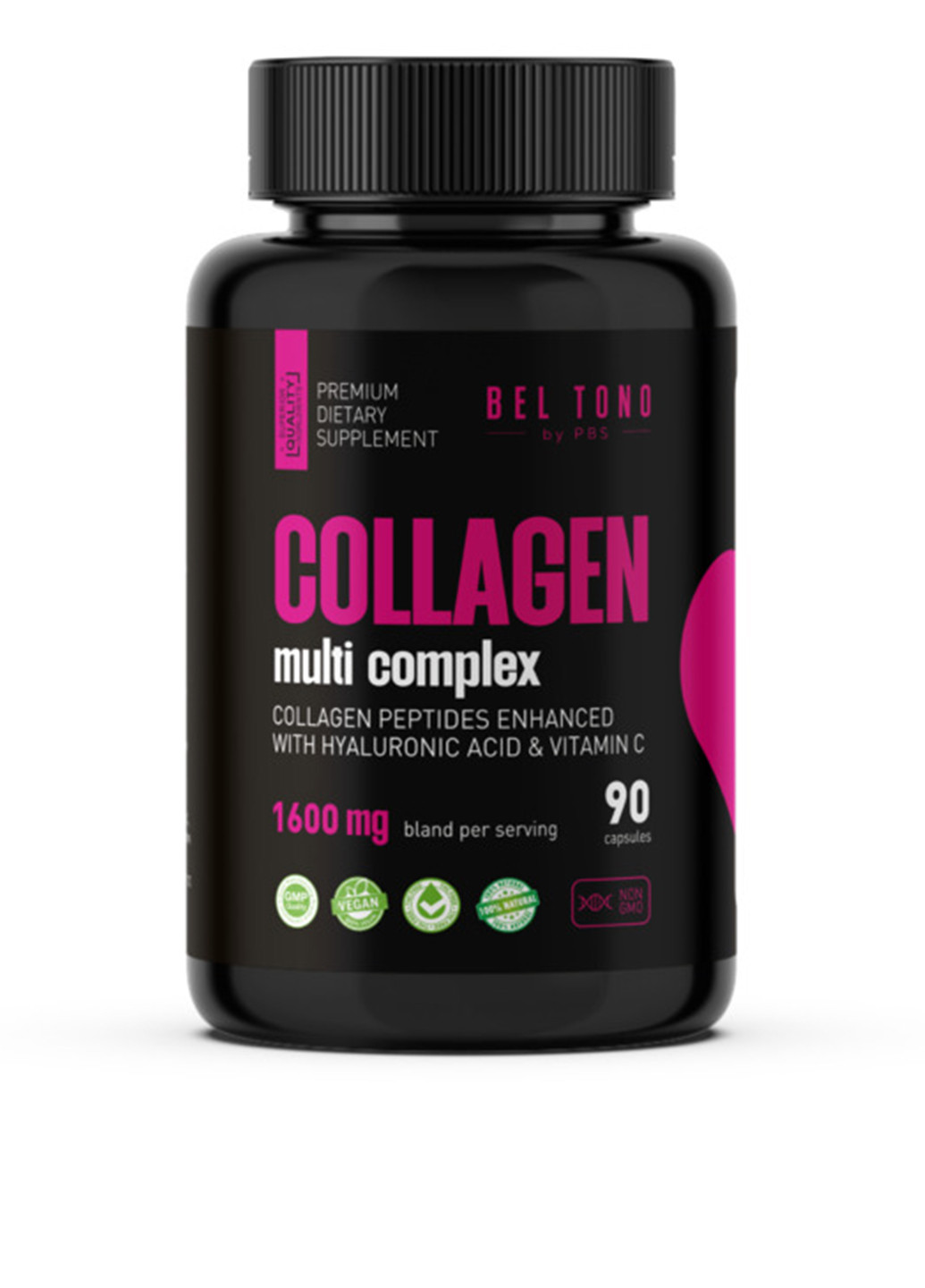 Колаген Мульті комплекс Collagen Multi Complex 1600 мг, 90 капсул Bel Tono (340108237)