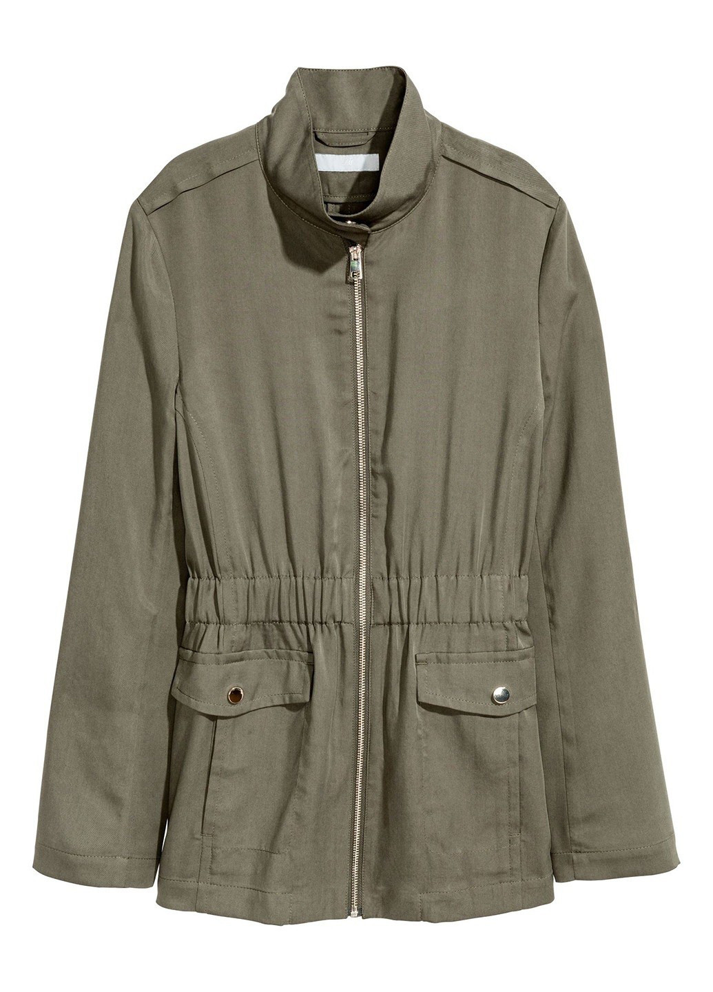 Оливкова (хакі) демісезонна куртка H&M