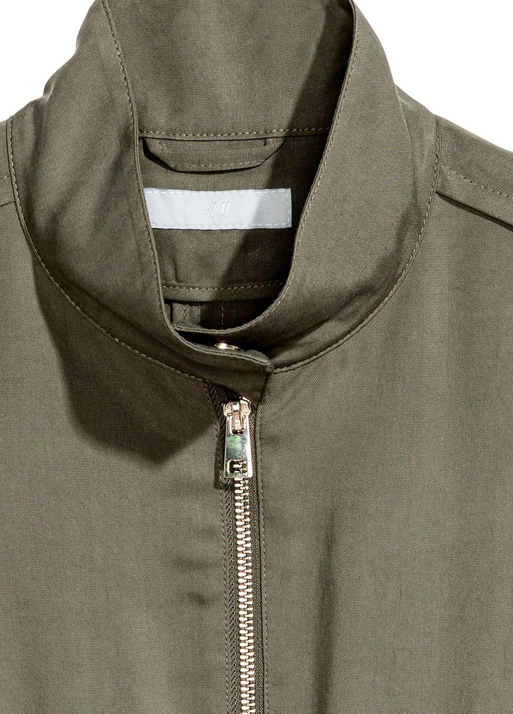 Оливкова (хакі) демісезонна куртка H&M