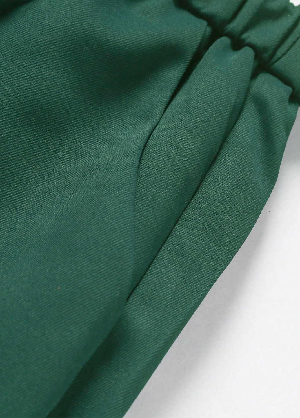 Зеленый демисезонный костюм (пиджак, брюки) брючный SHEIN