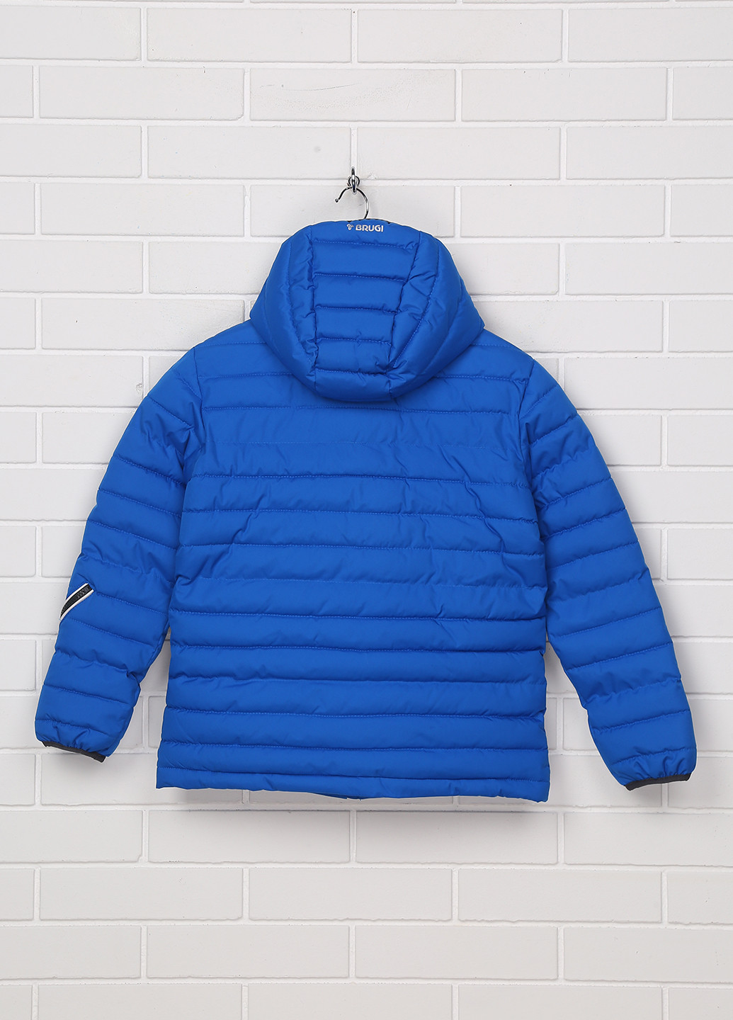 Голубая зимняя куртка Brugi
