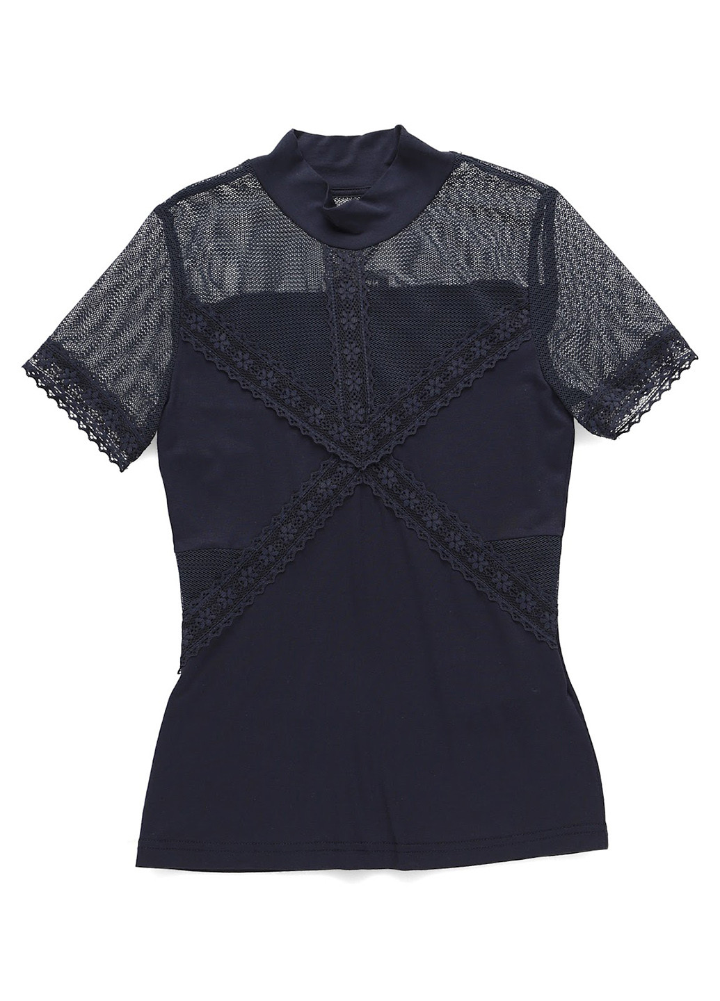 Тёмно-синяя блуза Morgan de toi