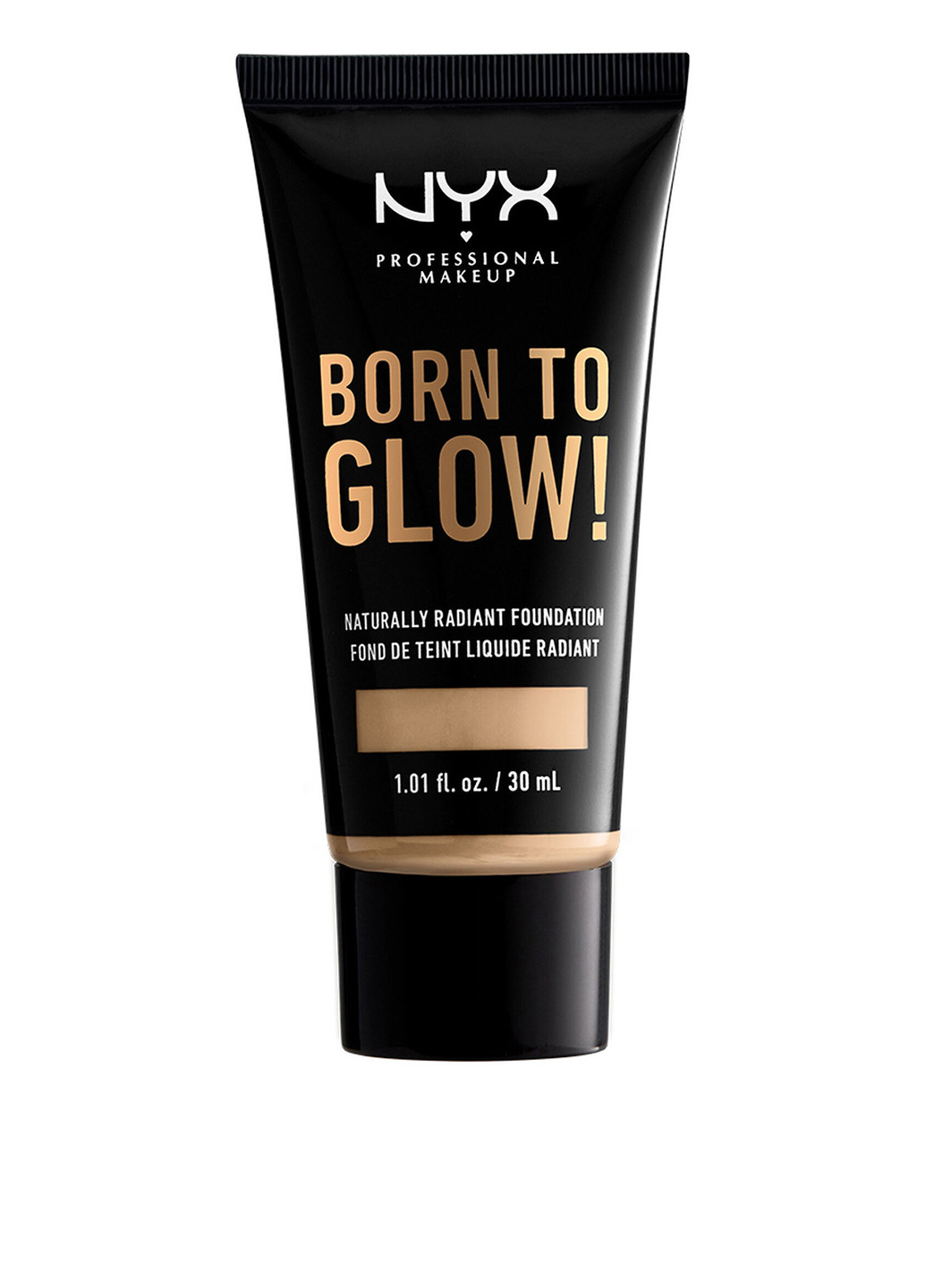 Тональная основа Born to Glow! Foundation №06.3 Warm Vanilla, 30 мл NYX Professional Makeup (202410622)