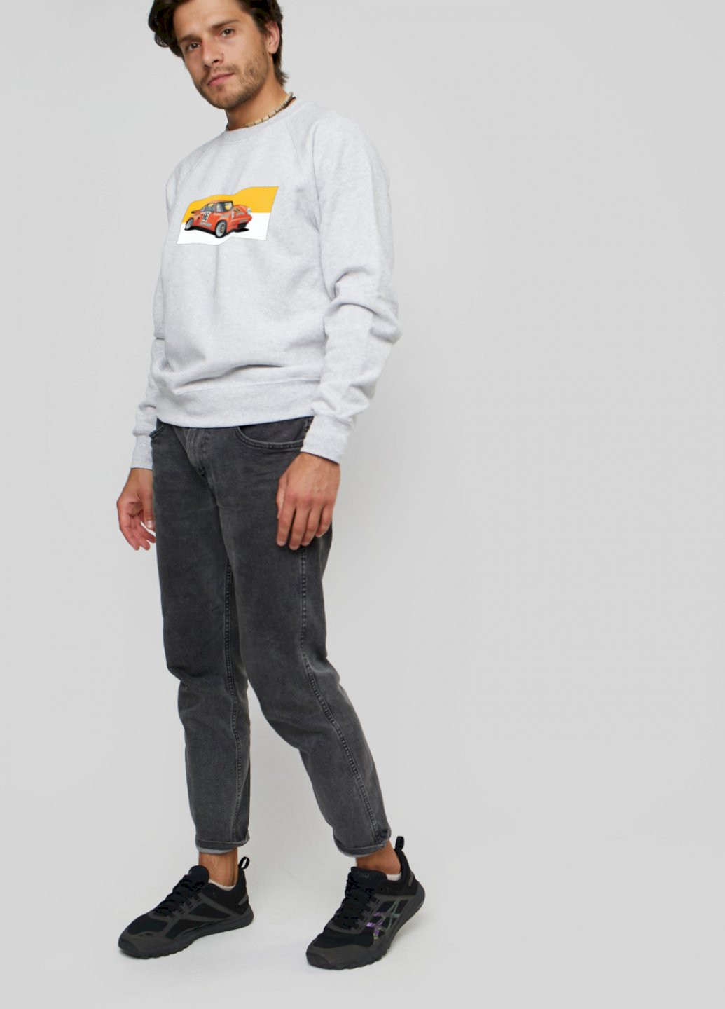 Сірий світшот YAPPI (198688800)