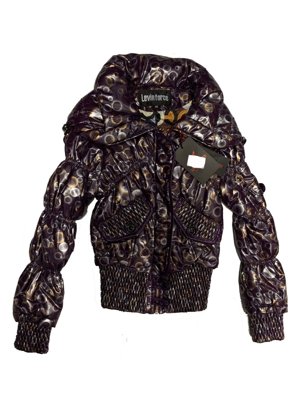 Фіолетова демісезонна куртка Levin