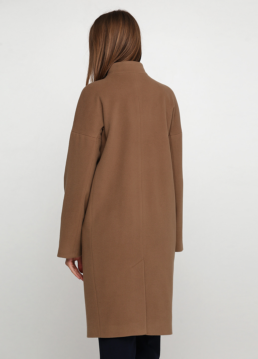 Світло-коричневе демісезонне Пальто однобортне Florens