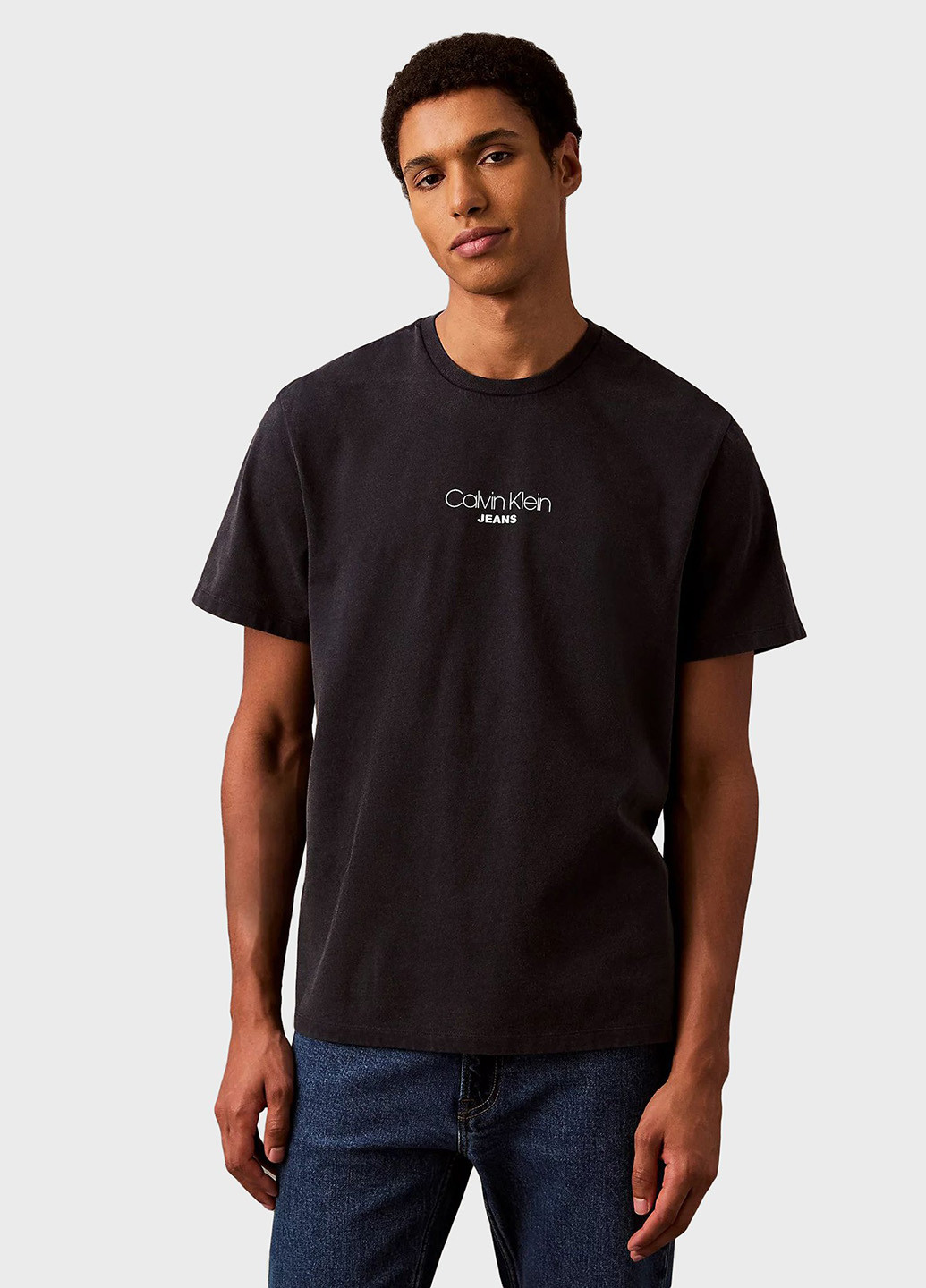 Чорна футболка Calvin Klein Jeans