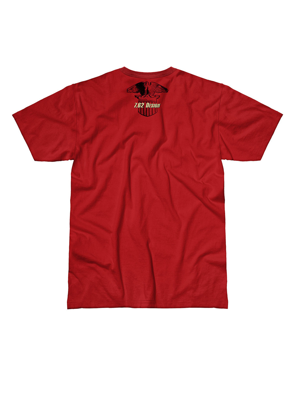 Красная летняя футболка 7.62 Design