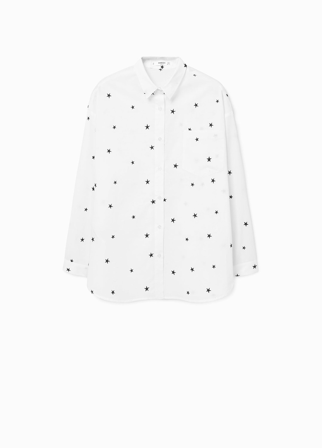Біла демісезонна блуза Mango