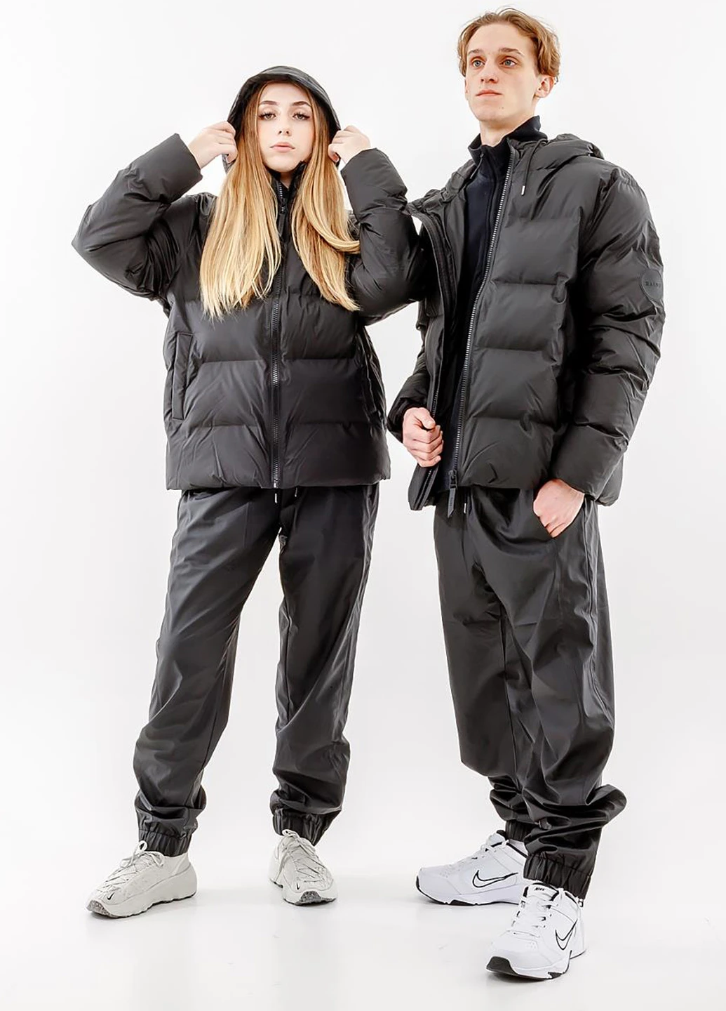 Пуховик 1506-BLACK Rains Jackets (343046889)