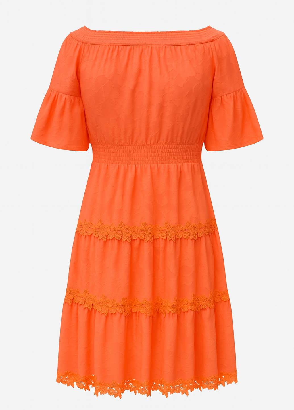 Розовое кэжуал платье а-силуэт Sassofono однотонное