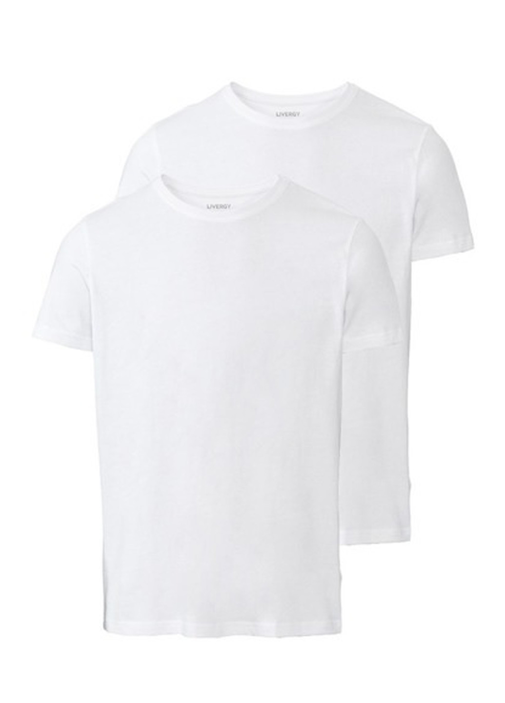Белая футболка (2 шт.) Livergy