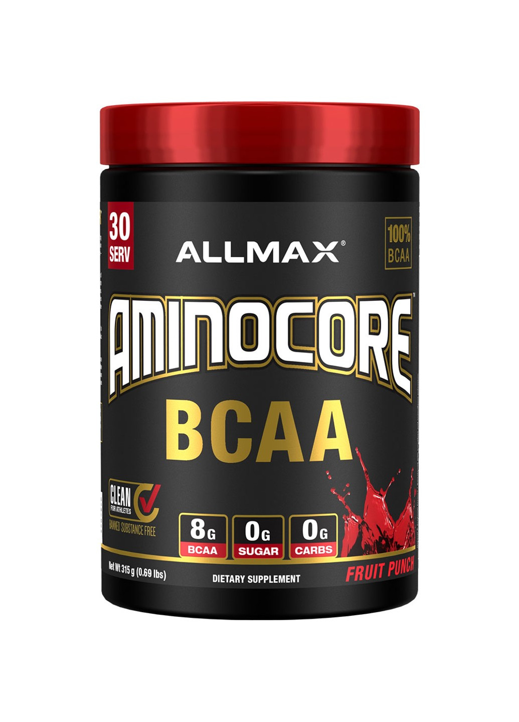 БЦАА AminoCore BCAA 315 грамм White Grape ALLMAX Nutrition (255362964)