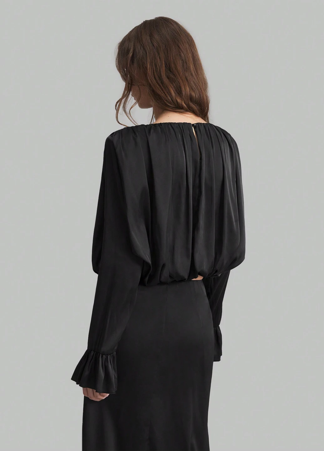 Чорна блуза SHEIN