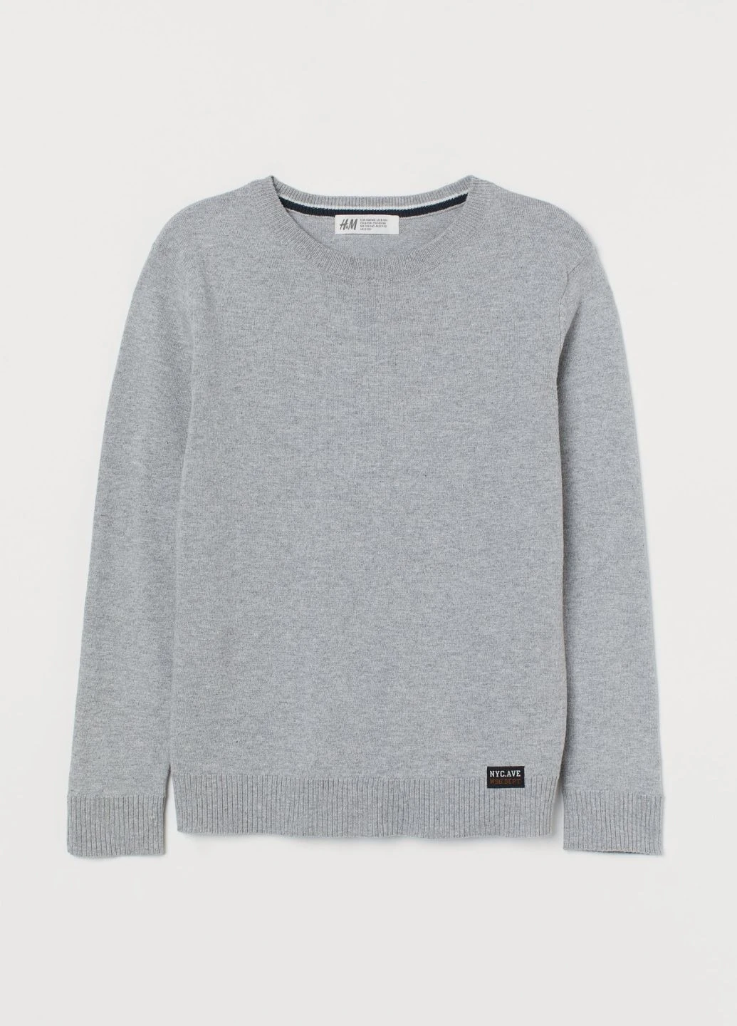 Серый демисезонный джемпер H&M